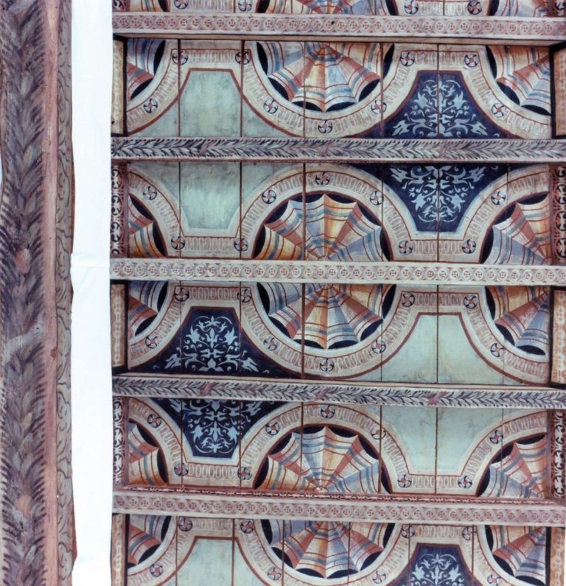 particolare del soffitto finito